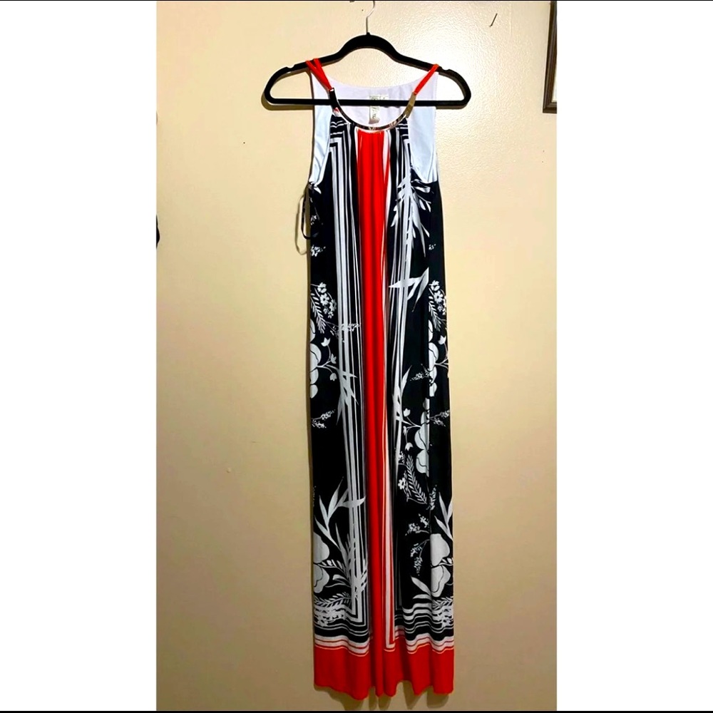 Patterned Maxi Dress